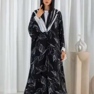 Lace Kimono - Jet