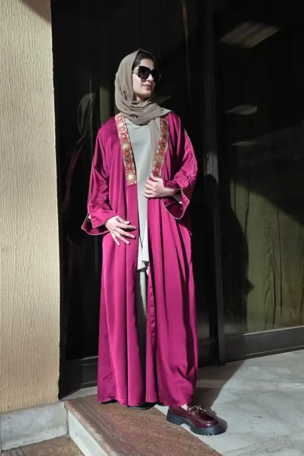 Marrakesh Kimono – Burgundy