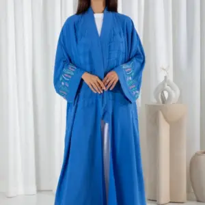 Reef abaya – Azure