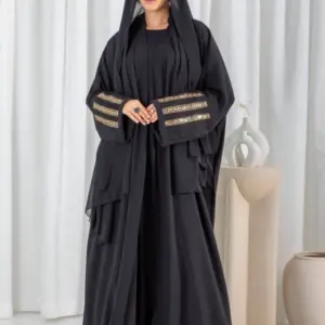 Regal Kimono – Black