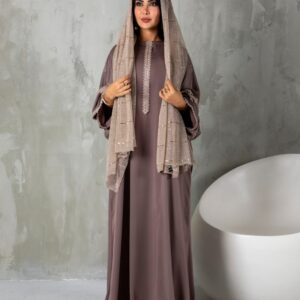 Bliss Abaya- Hazelnut