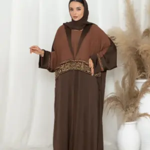 Arapza Kimono-Coffee