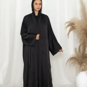 Aswad Kimono- Black