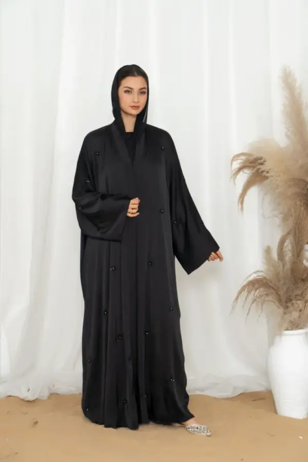 Aswad Kimono- Black