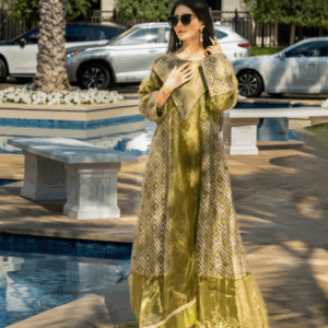 Aztec Kimono- olive