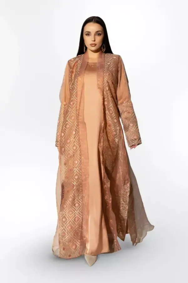 Aztekish Kimono – Peach