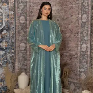 Bling Kimono Set – Icy Aqua