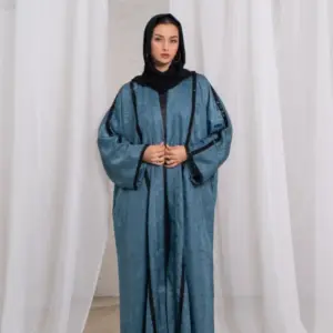 Cerulean Kimono – Dark Cyan