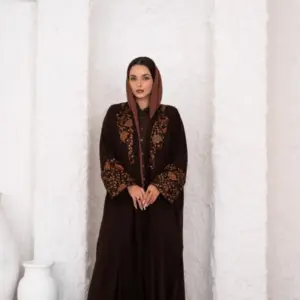 Hayfa Kimono – Dark Coffee