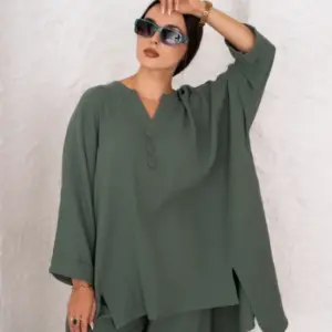 Kaftavi Co-ord – Dusti Mint