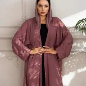Pleat Kimono – Mauve