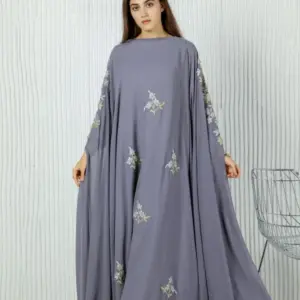 EMB Cape Gown – Grey