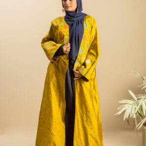Tantuj Collar Kimono - Yellow