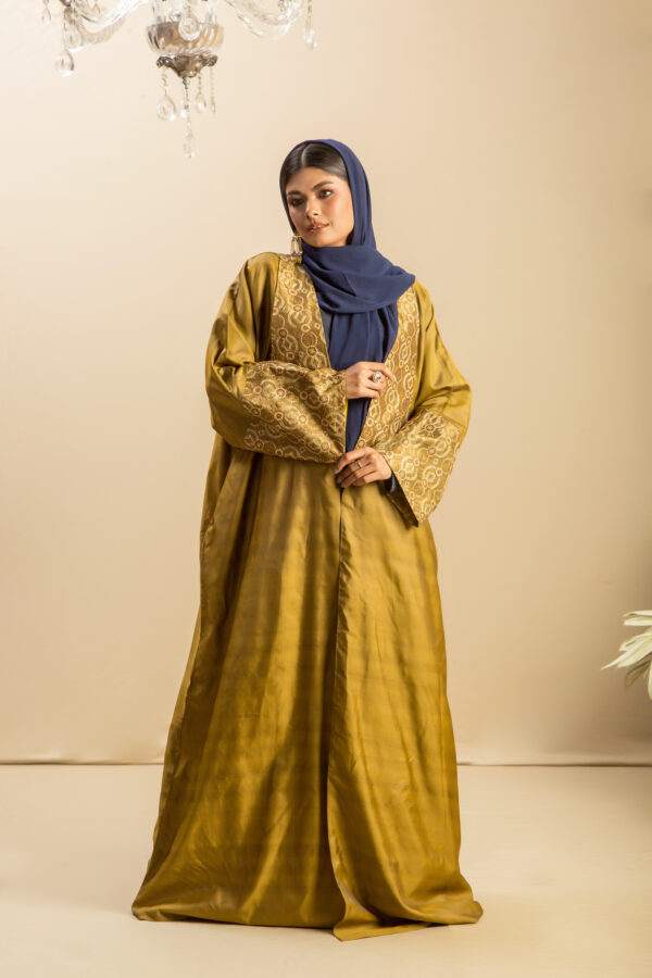 Tantuj Collar Kimono – Mustard