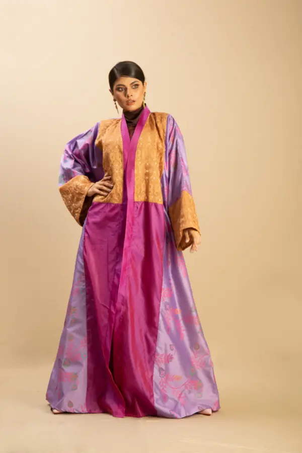 Vintage Boho Kimono - Lavender