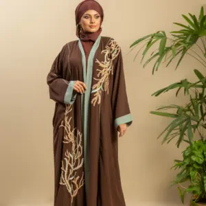 EMB Kimono - Coffee & Mint