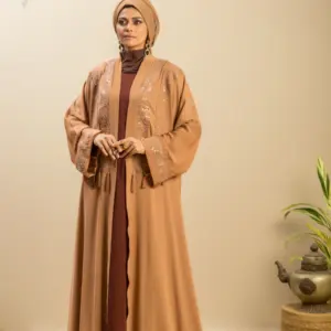 Sequin Kimono - Beige
