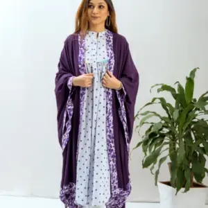 Border Cloak- Purple