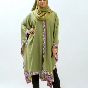 Border Cloak- Light Olive