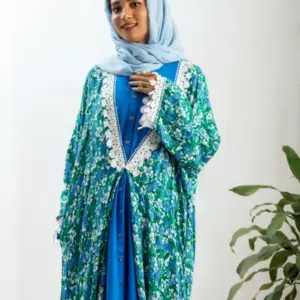 Floral Kimono- Green