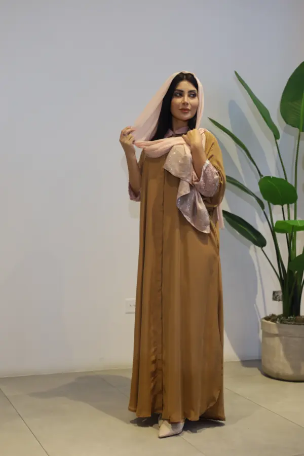Pansy Abaya - Beige