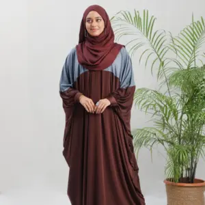 Jersey Abaya – Coffee Grey