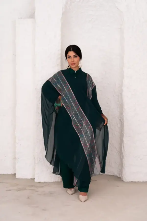 Kazan Cloak – Green