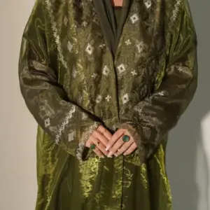 Paisley Abaya – Olive