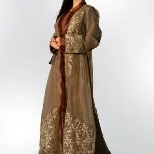 Paisley Kimono – Light Coffee
