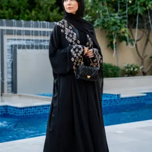 Paisley kimono - Black