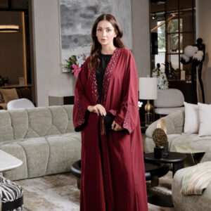 Rida Kimono – Maroon