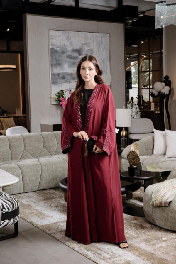 Rida Kimono – Maroon