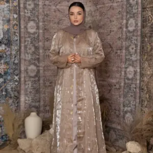 Regal Kimono set – Beige