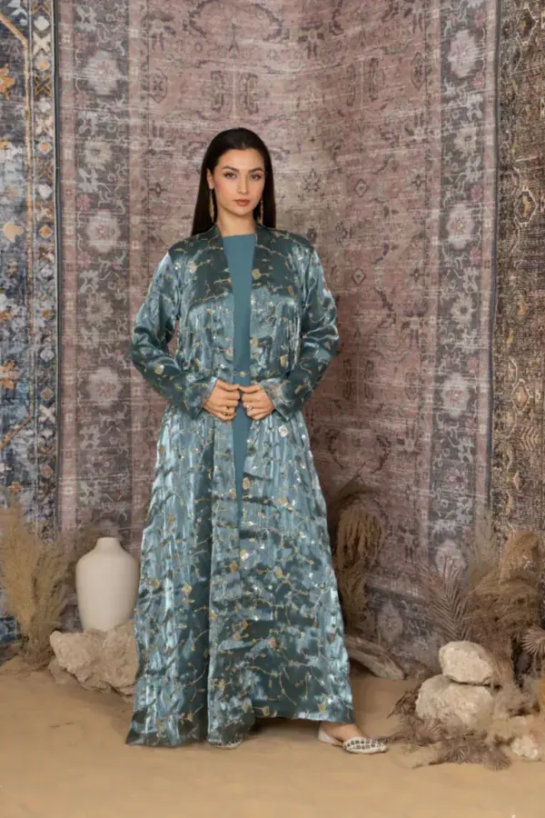 Regal Kimono set – Teal