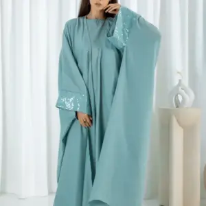 Sehrish Abaya - Mint