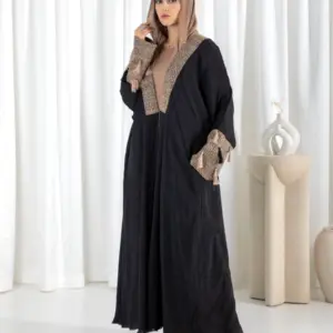 Tassel Kimono - Charcoal