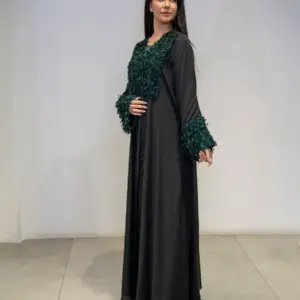 Tropical Kimono - Black