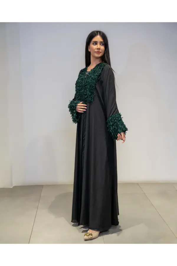 Tropical Kimono - Black