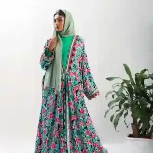 Tropical Kimono- Black