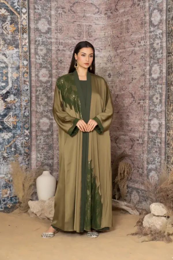 Vermont Kimono- Olive