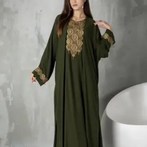 Vintage Abaya – Olive