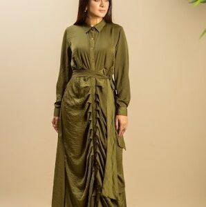 Drape Aline- Olive